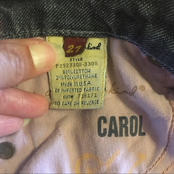 7 For all mankind jeans size 27. - Picture 5 of 6